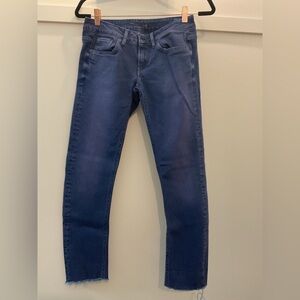 ***G-Star 3301 Women's Deep Blue Skinny Raw hem Jeans